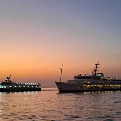 public ferry in Istanbul