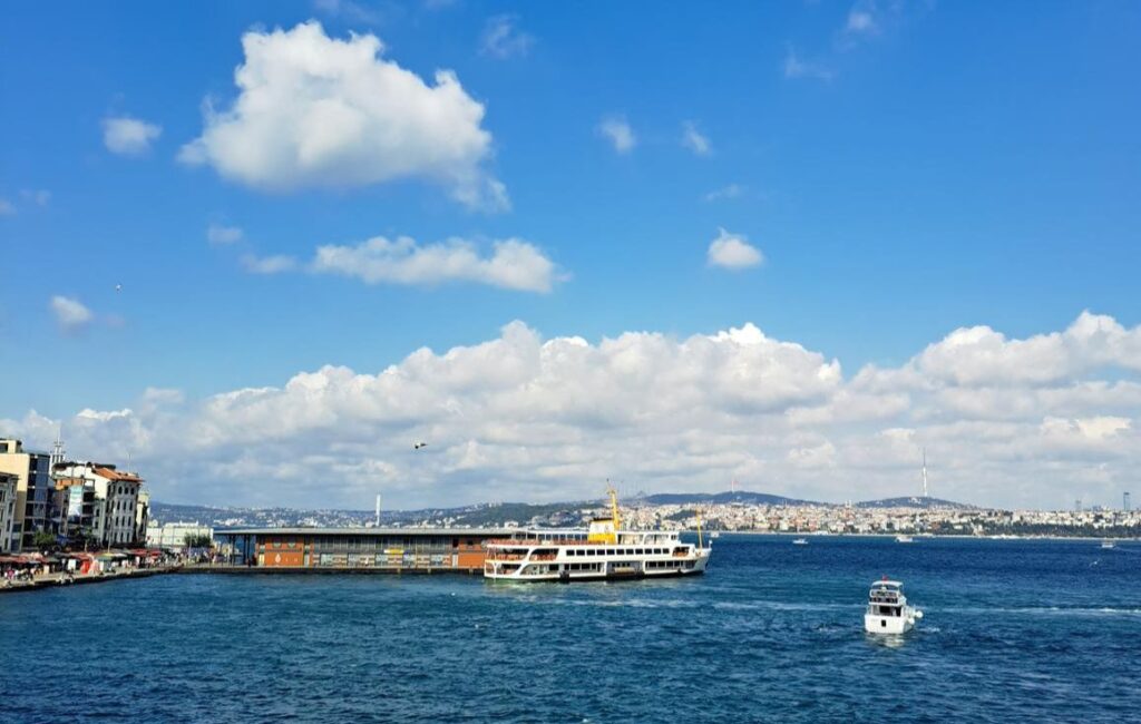 public ferry in Istanbul